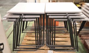 10x Stacking Tables 600 x 600mm.