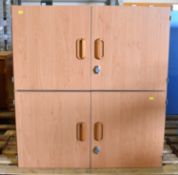 2x Wardrobe Top Boxes 895mm wide.