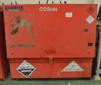 Guardian Hazardous Chemical Cabinet 1440 x 720 x 1300mm.