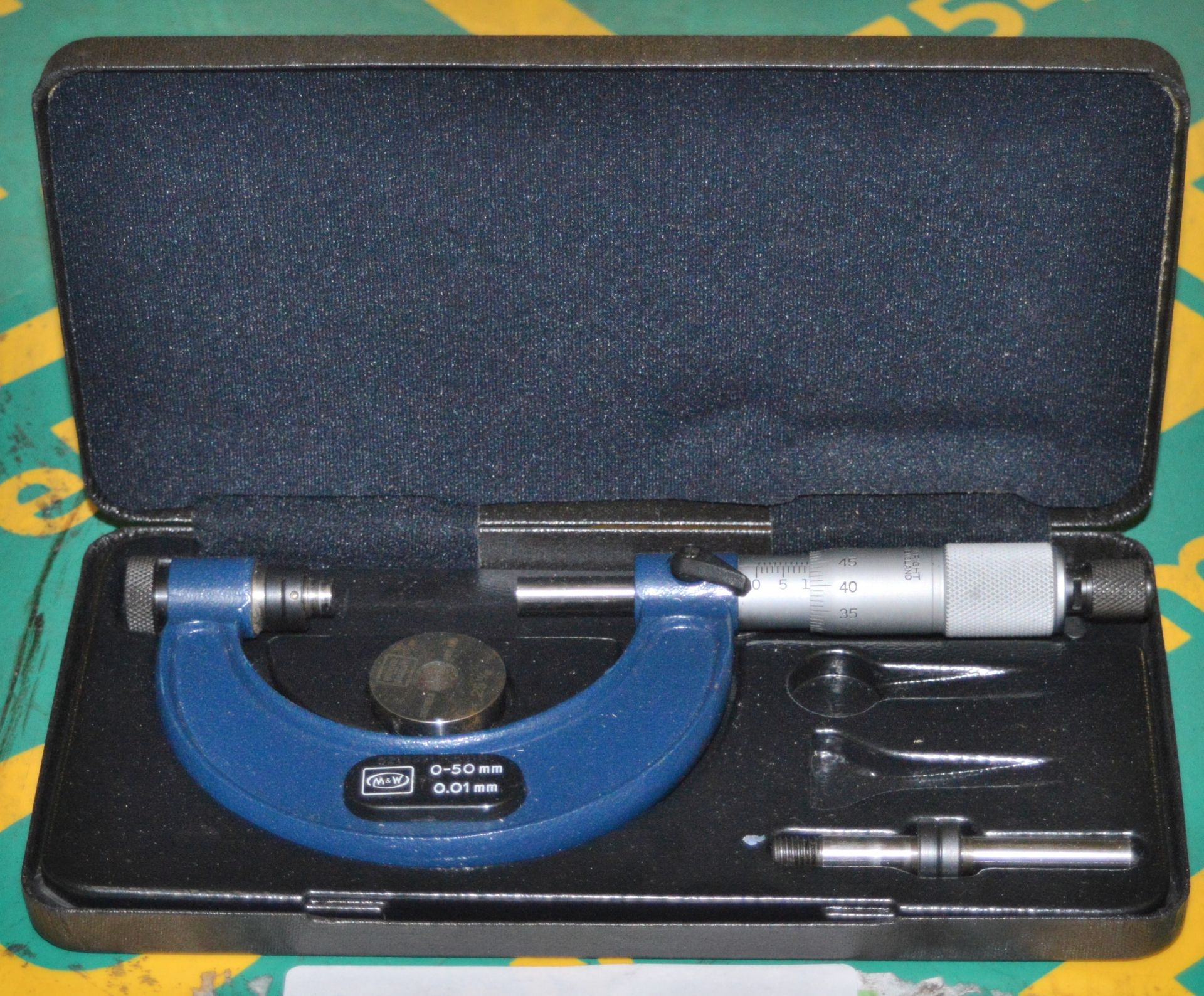 Moore & Wright Micrometer 0-50mm 0.01mm.
