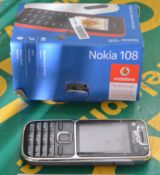 Nokia 108 Mobile Phone.