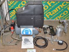 Ferm Nail, Spray and Inflation Compressor Kit.