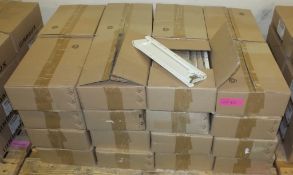 Indaux Conj Supra 86 x 350 Drawer Runner White - 10 per box - 32 boxes