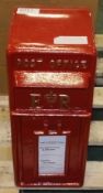 Postbox "Red" - lockable with keys