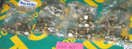 7 packs Self locking nuts