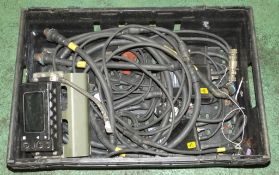 Ultra Electronics battery monitor unit with cabling