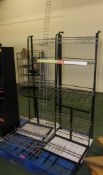 2x Shop display units