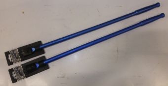2x Draper 640mm Flexible handles - 1/2" Drive