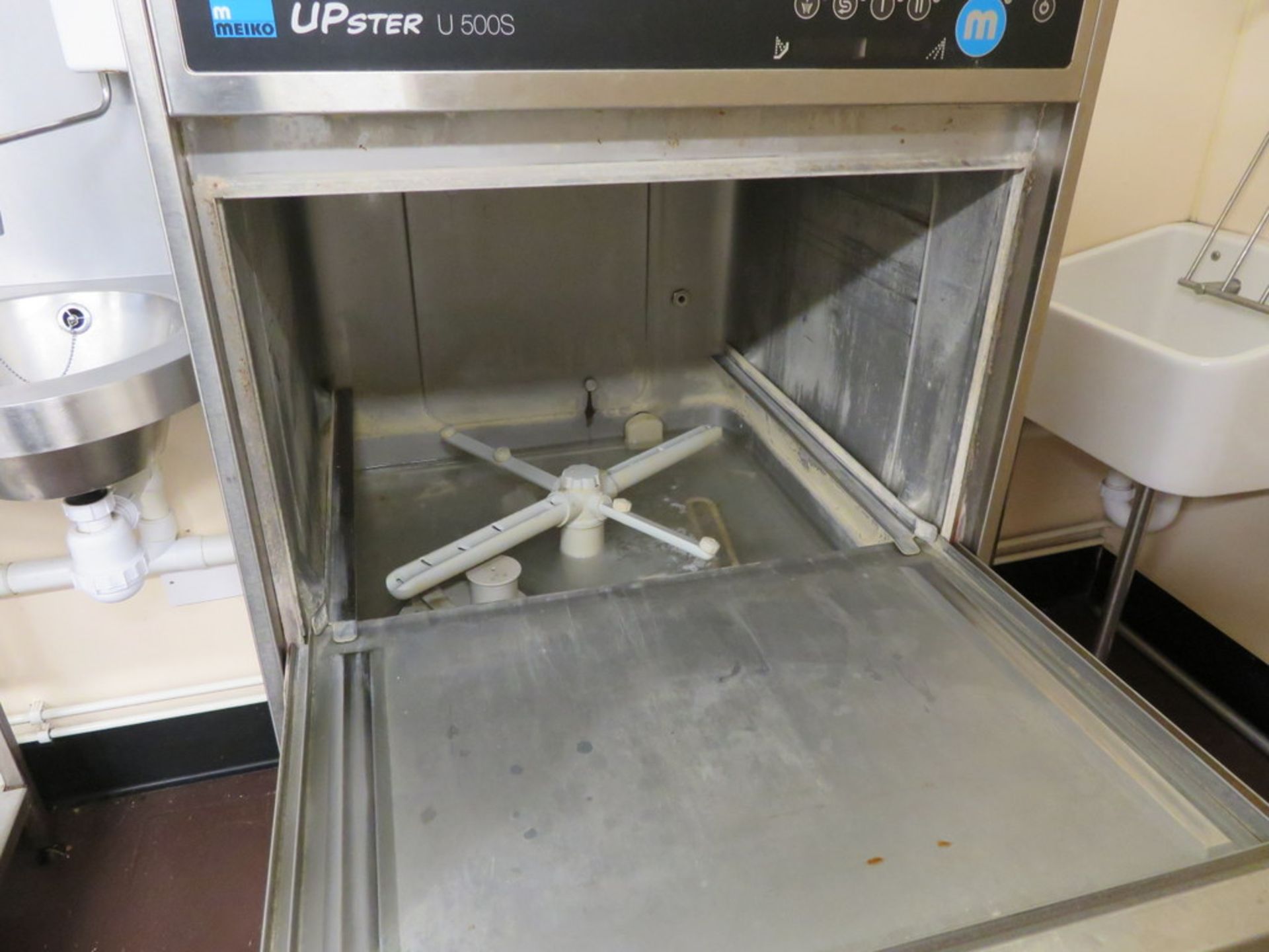 2016 X MEIKO TYPE UPSTER U500S GLASS WASHER - Image 3 of 4