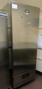 FOSTER MODEL PROG600HU STAINLESS STEEL UPRIGHT FRIDGE