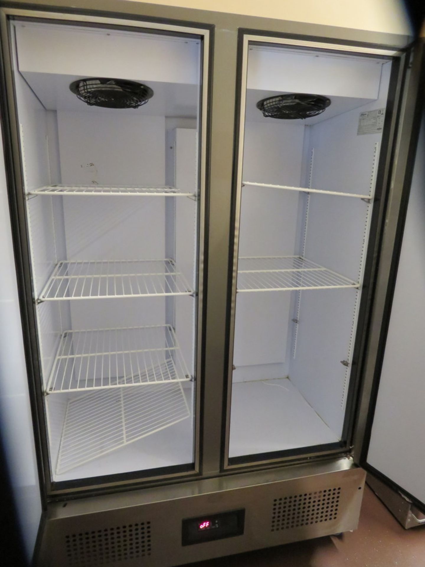 FOSTER MODEL FSL800L STAINLESS STEEL TWO-DOOR FRIDGE - Image 2 of 3