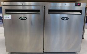 FOSTER MODEL HR360 DOUBLE DOOR UNDERCOUNTER FRIDGE