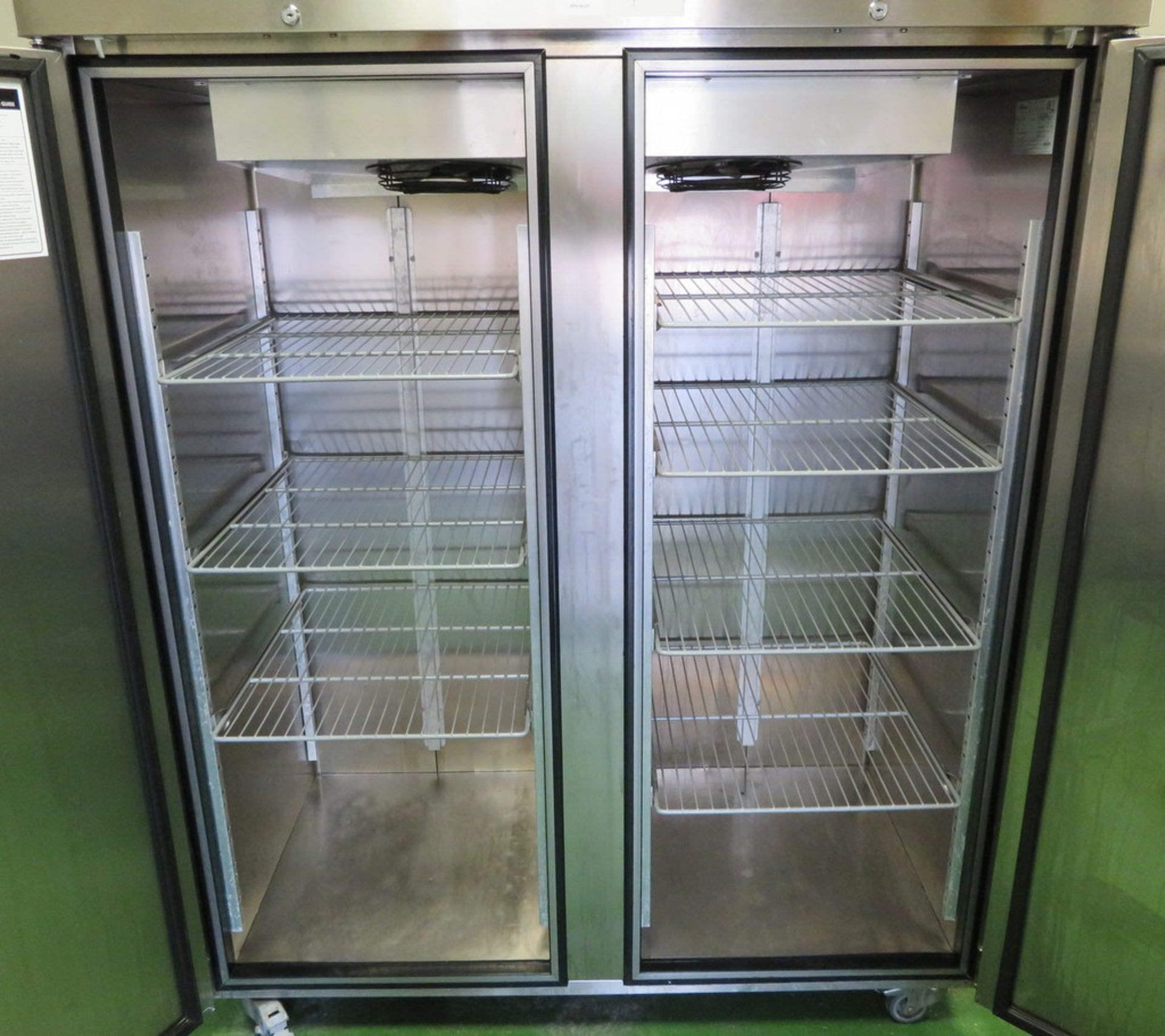 FOSTER MODEL EXTRA FXT1351H TWO DOOR REFRIGERATOR - Image 2 of 3