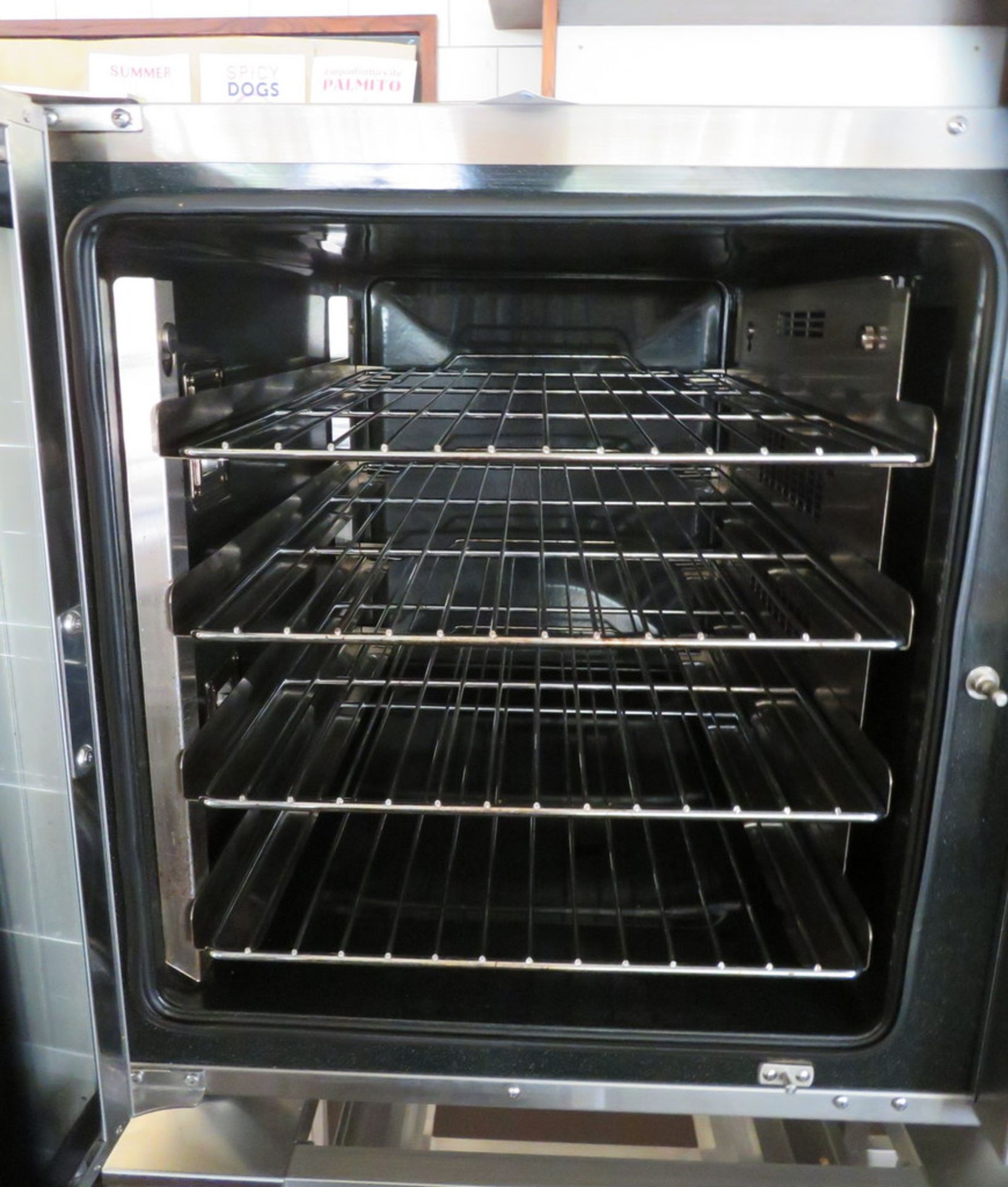 BLUE SEAL MODEL E32T4 TURBOFAN CONVECTION OVEN - Image 2 of 6