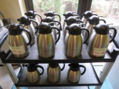 15 X ELIA STAINLESS STEEL JUGS