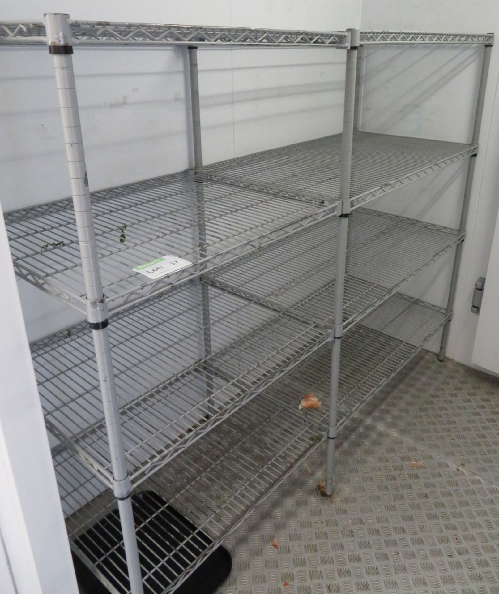 QTY OF METAL WIRE FREEZER SHELVING - Image 2 of 3