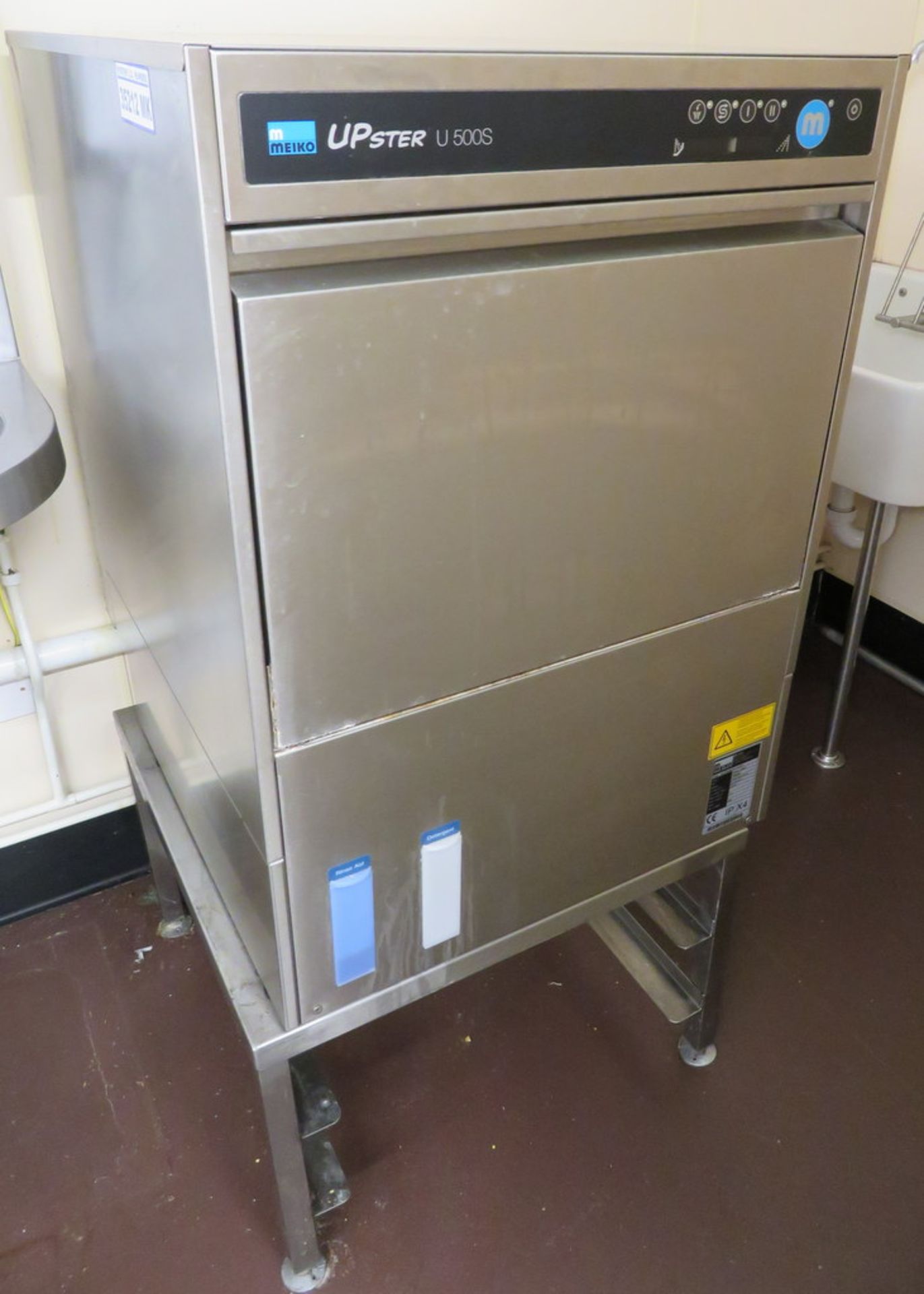 2016 X MEIKO TYPE UPSTER U500S GLASS WASHER