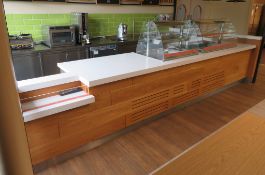 BUILT-IN STRAIGHT LINE SERVING COUNTER