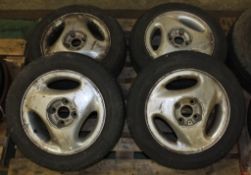 4x Corsa Alloy Wheels & Tires