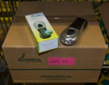 40x Lumena Twin Eco Solar & Wind up torches