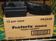 Protecta Mouse Tamper Resistant PS2539 mouse traps - 12 per case - 1 case