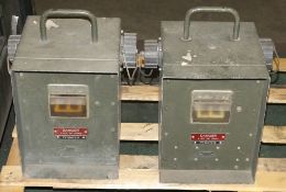 2x 415V 3phase 50hz FV2047218 Power Junction boxes