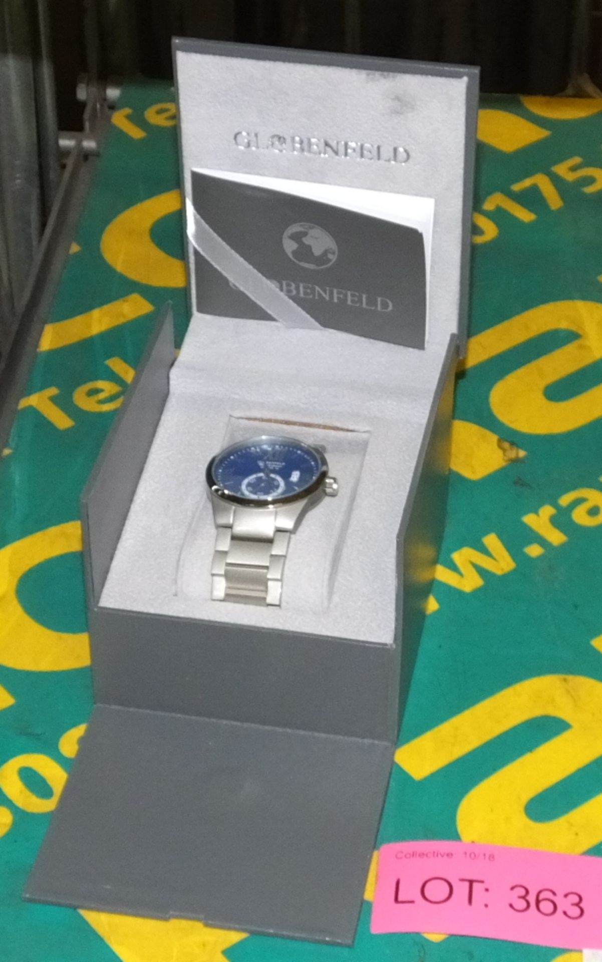Globenfeld mens masterpiece watch
