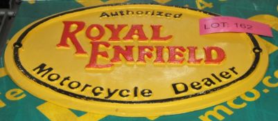 Cast Sign - Royal Enfield