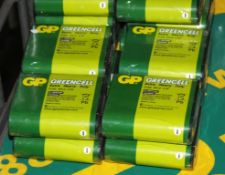 40x GreenCell Extra heavy duty batteries - 312G - 3R12 - 4.5V