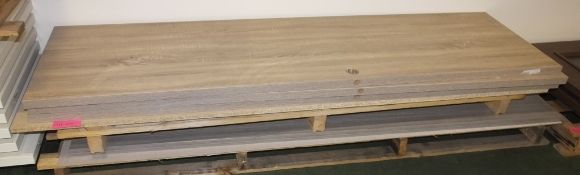 Laminated Door panels - Light wood effect - 1965 x 585 x 33