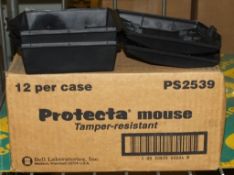 Protecta Mouse Tamper Resistant PS2539 mouse traps - 12 per case - 1 case