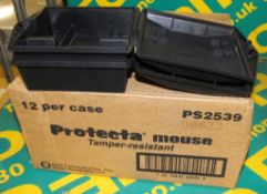 Protecta Mouse Tamper Resistant PS2539 mouse traps - 12 per case - 1 case