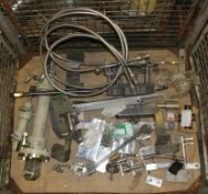 Industrial valve / filter assembly, connectors, brackets, mounts, fixings