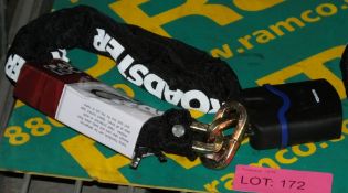 Roadster Chain & Lock - 10x10 - 1800mm