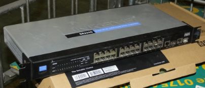 Linksys SR224G Gigabit Switch - 24 port