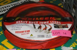 Neilsen Heavy Duty Jump Leads - 800amp x 6M - CT0409