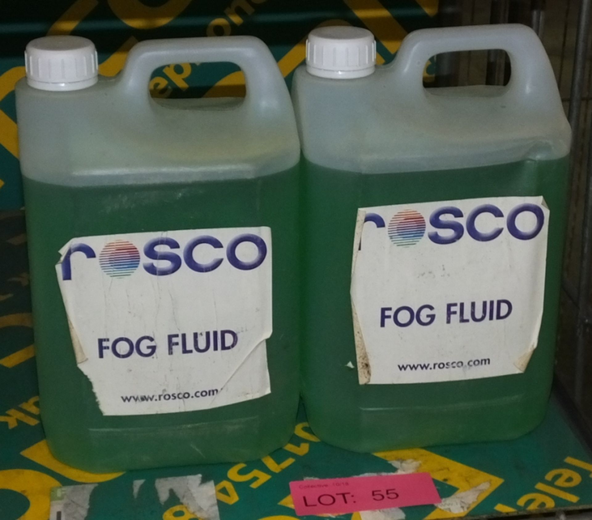 2x Rosco Fog Fluid bottles