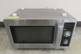 Galanz P100m25BSL-5S Commerical Microwave, 230v 1000W output