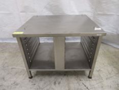 Rational Stainless Steel Oven Stand, 85x72x68cm (LxDxH)