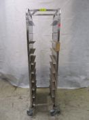 Stainless Steel Trolley 10 Shelf 43x57x166cm (LxDxH)