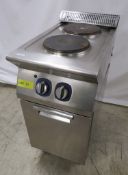 Electrolux 2 Electric Burners 40x72x90cm (LxDxH)