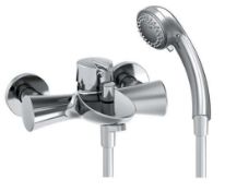 Laufen 3.2155.7.004.145.1 Mimo Single Lever Bath Shower Mixer Tap With Hose Kit.