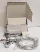 Laufen 3.2176.2.004.147.1 Swap Single Lever Bath Mixer Tap with Hose kit