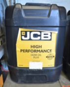 20ltr JCB High Performance Gear Oil Plus - COLLECTION ONLY.