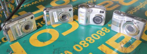 2x Fujifilm FinePix A500. Panasonic DMC-LS80 Camera. Nikon Coolpix L12 Camera.