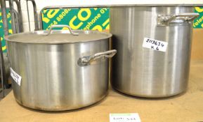 31ltr Cooking Pot. 7.2g Cooking Pot.