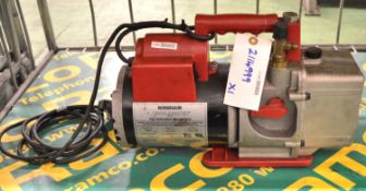 Robinair Vacuum Pump Model-15601.