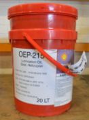 Aeroshell Fluid OEP-215 Helicopter Gear Lubrication Oil - COLLECTION ONLY.