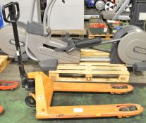 BT Pallet Truck - Bent Forks.