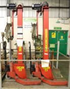 Somers Vehicle Lift 4T SWL. Somers Mobile Lifting ASSY 7.5T SWL.